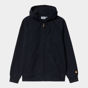 HOODED CHASE 00H.XX DARK NAVY/GOLD