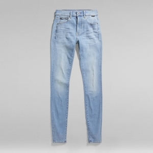 3301 HIGH SKINNY 8436 INDIGO AGED