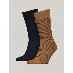 SMALL STRIPE SOCK 034 DESERT KHAKI