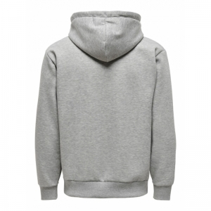 ONSCERES LIFE HOODIE LIGHT GREY