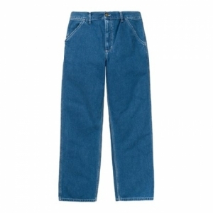 SIMPLE PANT 01.06 BLUE STONE WASHED