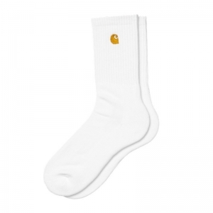 CHASE SOCKS 00R.XX WHITE/GOLD