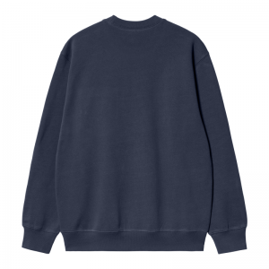 CARHARTT SWEAT58 2DD.XX AIR FORCE BLUE/MALBEC