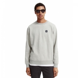 FELPA CREWNECK  0606 GREY MELANGE