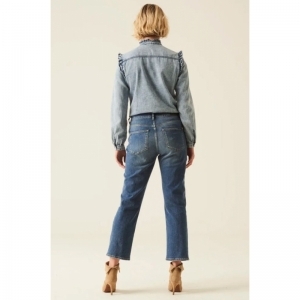 LUISA STRAIGHT 5132 RAGGED DENIM MEDIUM USED