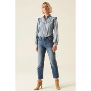 LUISA STRAIGHT 5132 RAGGED DENIM MEDIUM USED