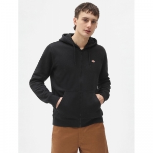 OAKPORT ZIP H BLK1 BLACK