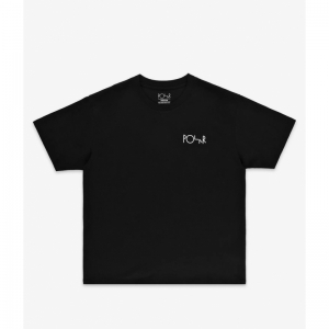 STROKE LOGO TEE  BLACK