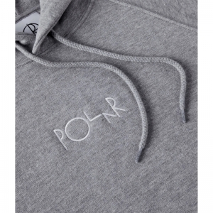 DEFAULT HOODIE HEATHER GREY 