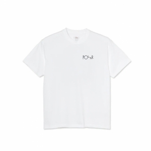 IT WILL PASS FILL LOGO TEE WHITE