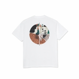 IT WILL PASS FILL LOGO TEE WHITE