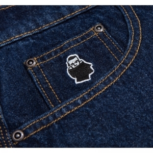 BIGGERFOOT  BLUE RINSED DENIM