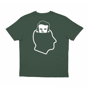 HEAD LOGO TEE GREEN