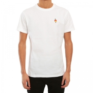 FLUTSCHER TEE WHITE