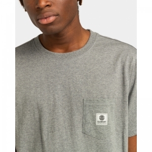 BASIC POCKET SGBH GREY HEATHER