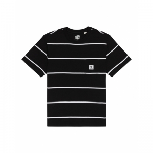 BASIC POCKET KVJ3 BLACK/WHITE STRIPES