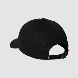 6 PANEL HAT BLACK