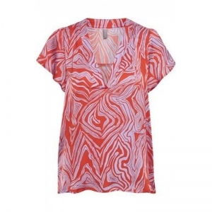 CUVILMA SS BLOUSE 181561 ORANGE