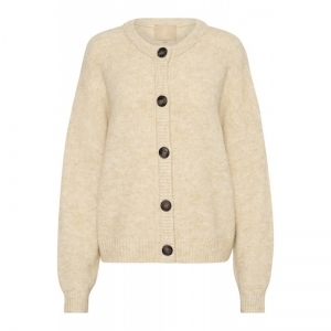 CUKIMMY CARDIGAN 1411071 OYSTER GRAY MEL