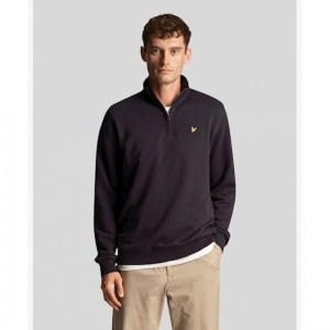 QUARTER ZIP SWEAT Z271 Dark Navy