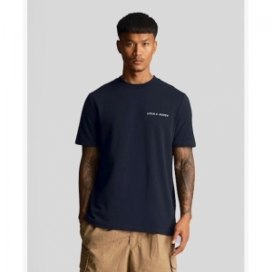 EMBROIDERED LOGO TEE Z271 Dark Navy