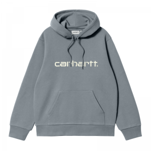 HOODED CARHARTT SWEAT 2IN.XX DOVE GREY/WAX