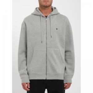 SINGLE STONE ZIP HGR HEATHER GREY