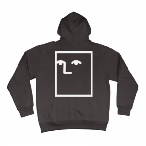 BLOCKHEAD HOODED CHARCOAL