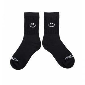 GRIN CAT SOCK 700 BLACK