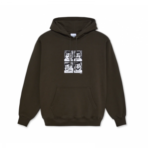 DAVE HOODIE PUNCH BROWN