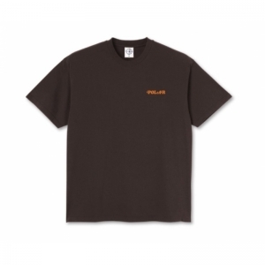 FIELDS TEE  CHOCOLATE