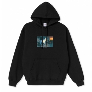 DAVE HOODIE HORSE DREAM BLACK