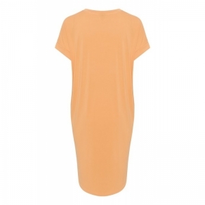 CUKAJSA TSHIRT DRESS 151247 TANGERINE