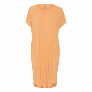 CUKAJSA TSHIRT DRESS 151247 TANGERINE