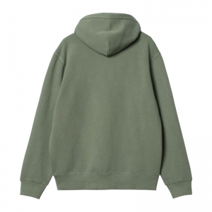 DUSTER SWEAT 1YF.GD PARK GARMENT DYED