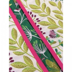 YASMIN 10129 FUCHSIA/GREEN