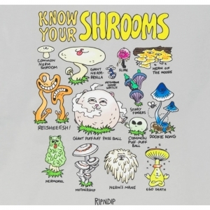 KNOW UR SHROOMS GREY