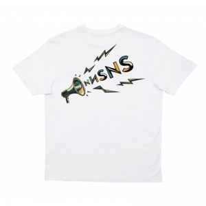 MEGAPHONE TEE WHITE