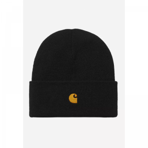 CHASE BEANIE 00F.XX BLACK/GOLD