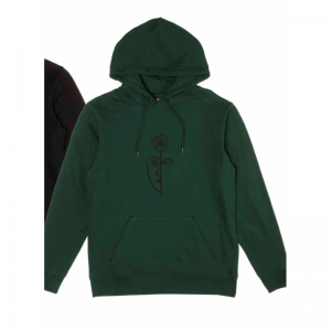 SPLIT HOODIE PINE GREEN