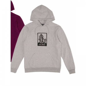 HYDRANT HOODIE HEATHER GREY