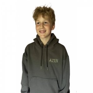 HOODIE SKELET GRIJS