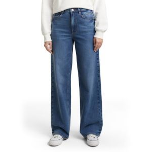 MADINA WIDE 10281 MID STONE WASH DENIM