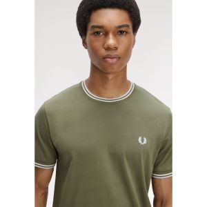  87B LAUREL WREATH GREEN/ECRU/D