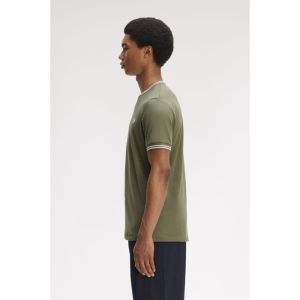  87B LAUREL WREATH GREEN/ECRU/D