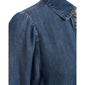 FQMILO-SHIRT MEDIUM BLUE DENIM
