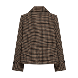 FQSALIA-JACKET DESSERT TAUPE W. BLACK