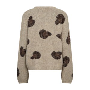 FQLALA-PULLOVER OYSTER GREY MRL