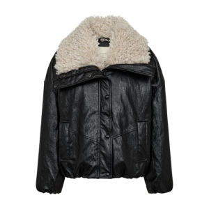 FQGLOSS-JACKET BLACK W. MOONBEAM