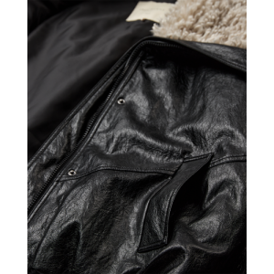 FQGLOSS-JACKET BLACK W. MOONBEAM